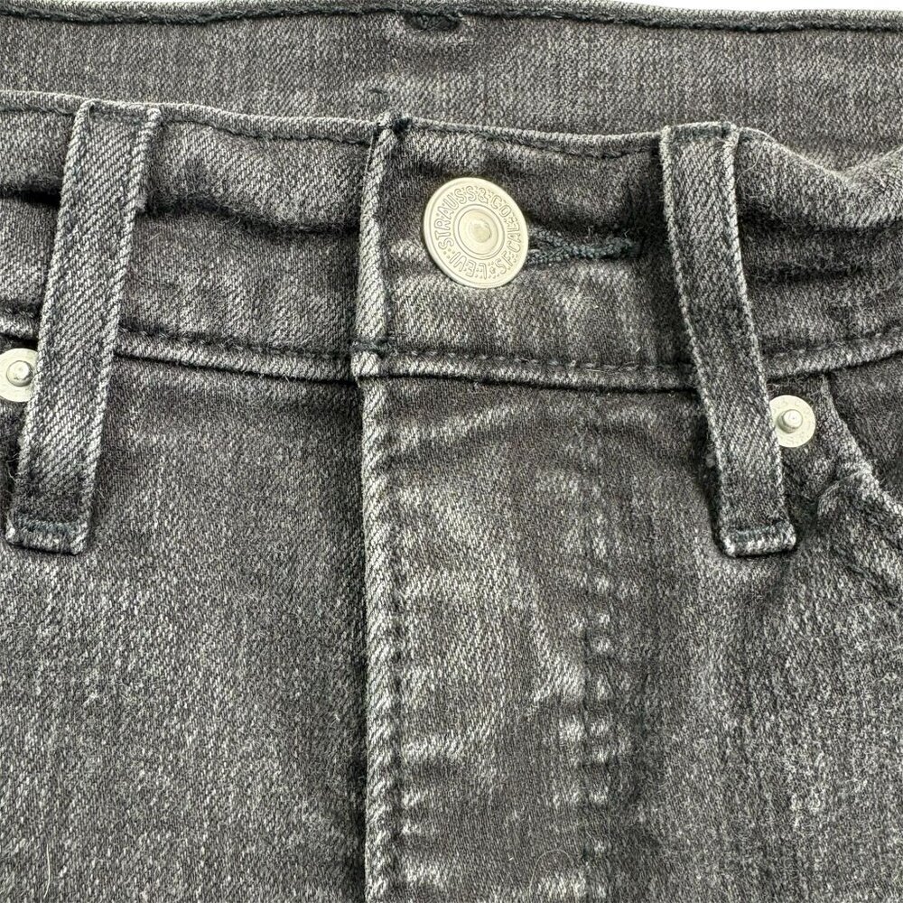 Levi’s 711 Skinny Jeans Women’s Black Wash – Size W27 L28 (US 4) - Picture 6 of 15